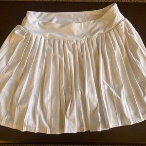 Adidas pleated golf skort